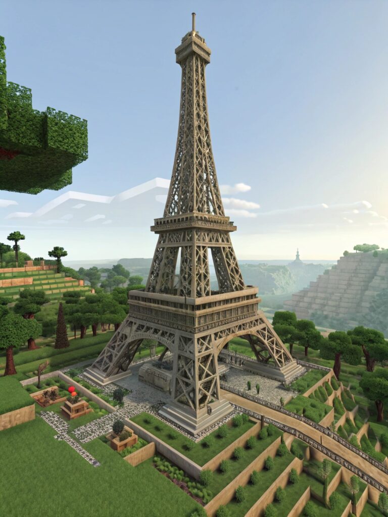 Minecraft Build Ideas : Real-Life Landmark Replicas
