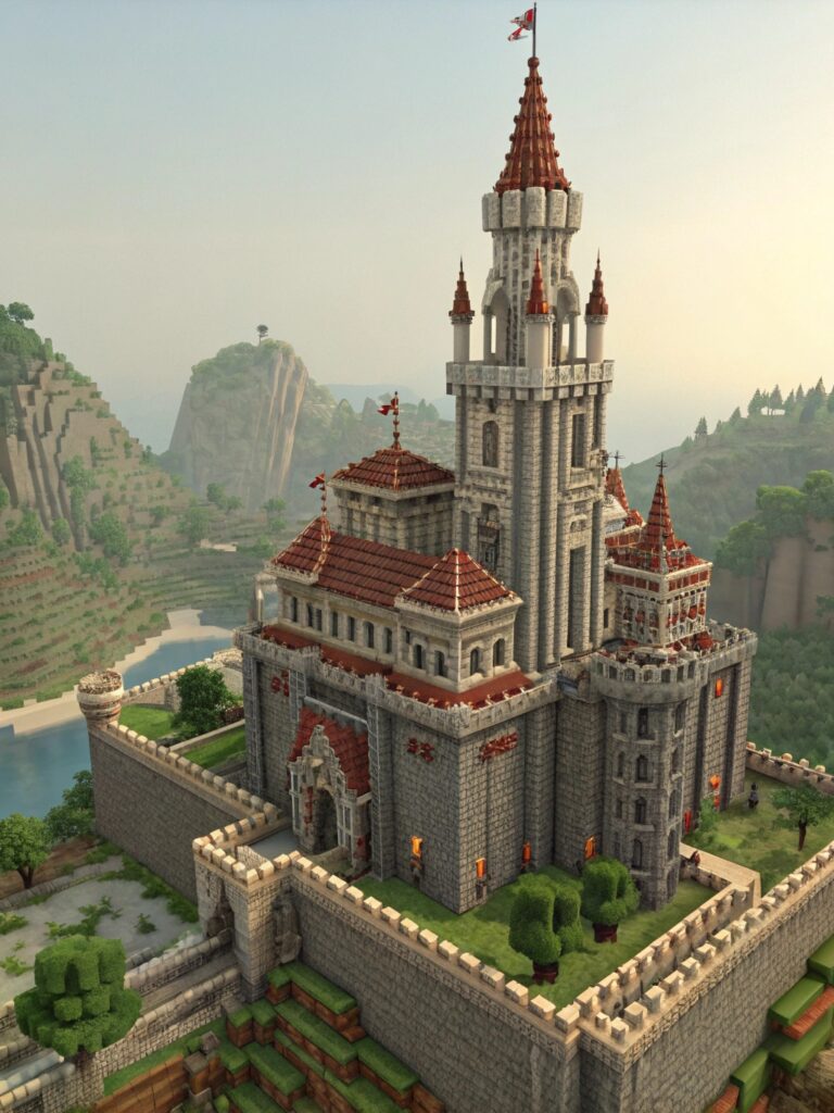 Minecraft Castle Blueprints: Epic Castle Builds