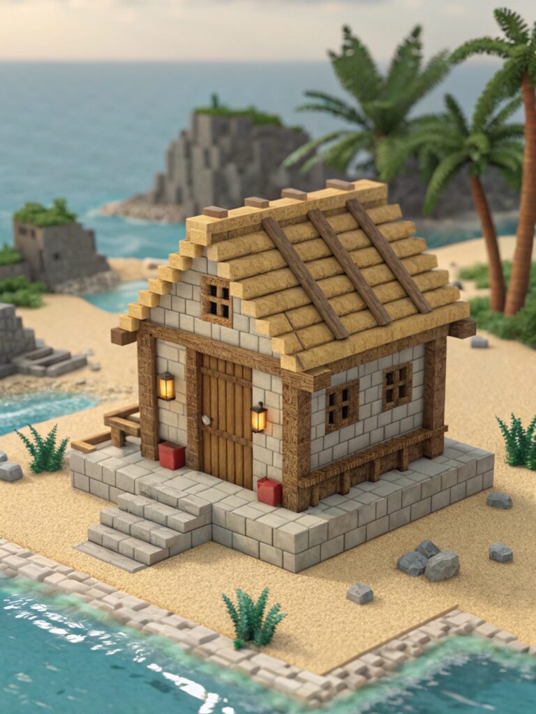 Small Beach Hut