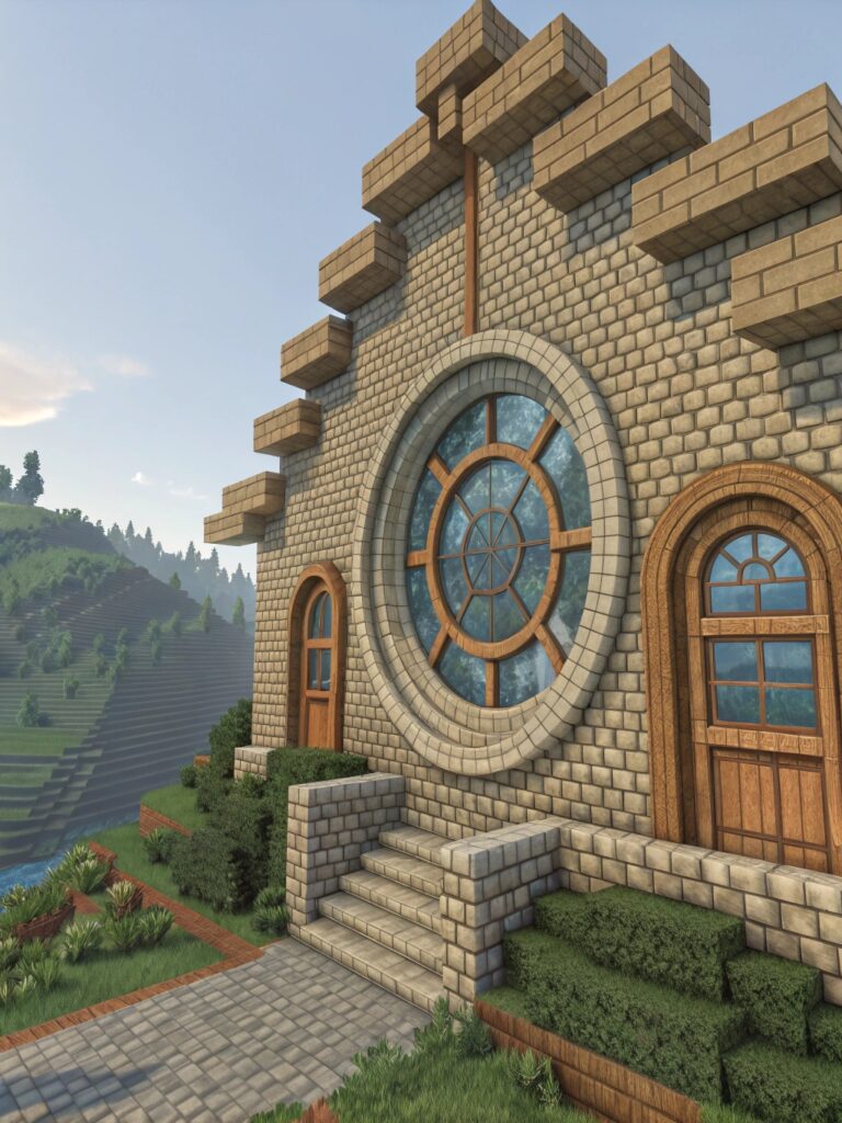 Unique Circular Window Style