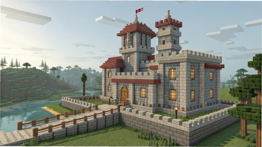 Minecraft Castle Builds: Unique Castle Architectures