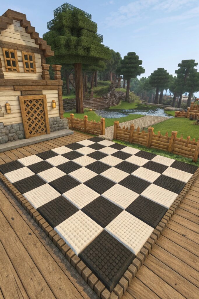 Chessboard Floor Design