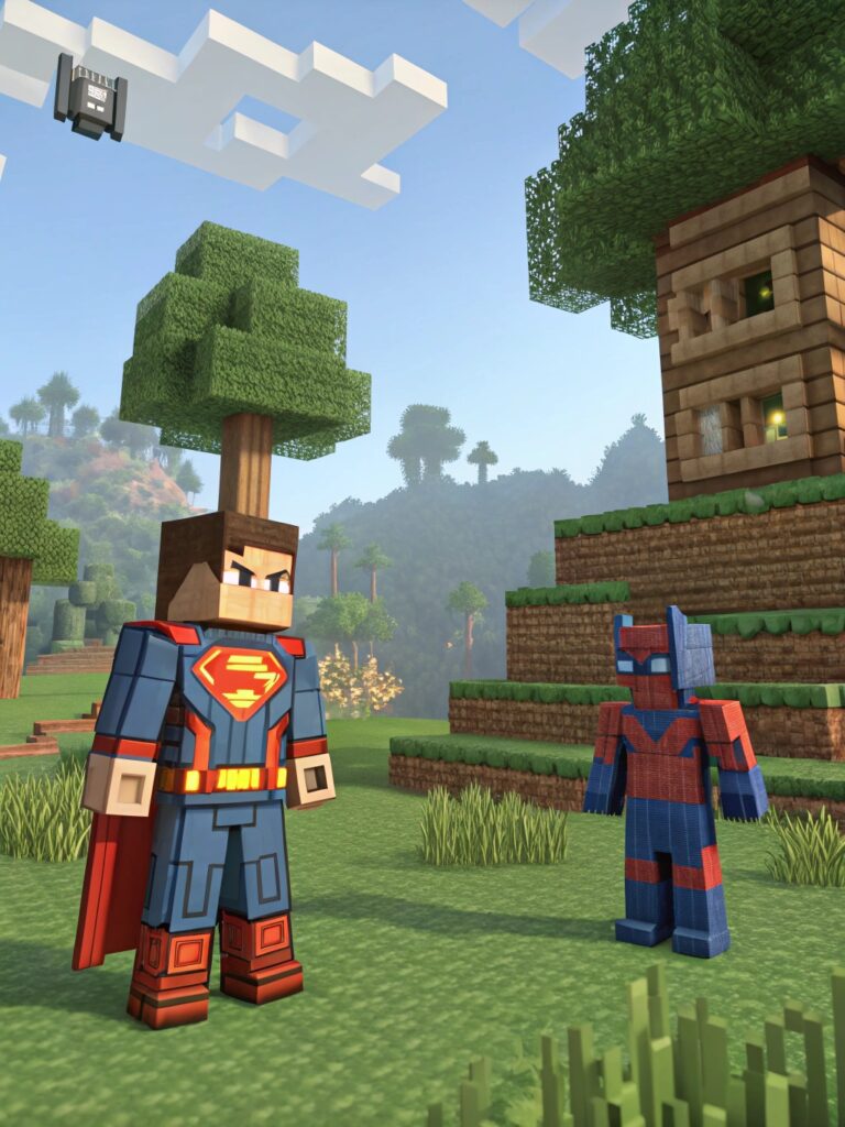 Minecraft Skins: Superhero Skins