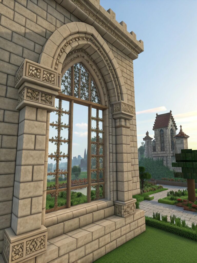 Elegant Arched Window Design