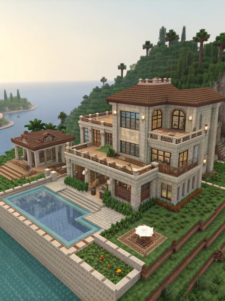 Luxury Lake Mansions