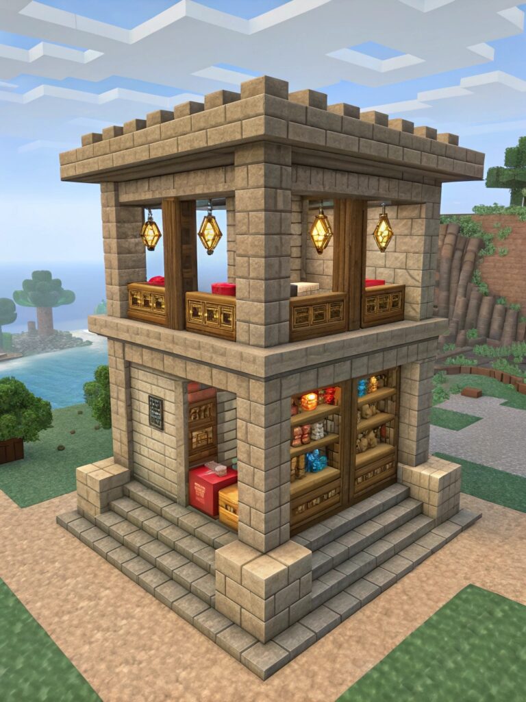Minecraft House Interior Ideas :
Displaying Treasures and Collectibles
