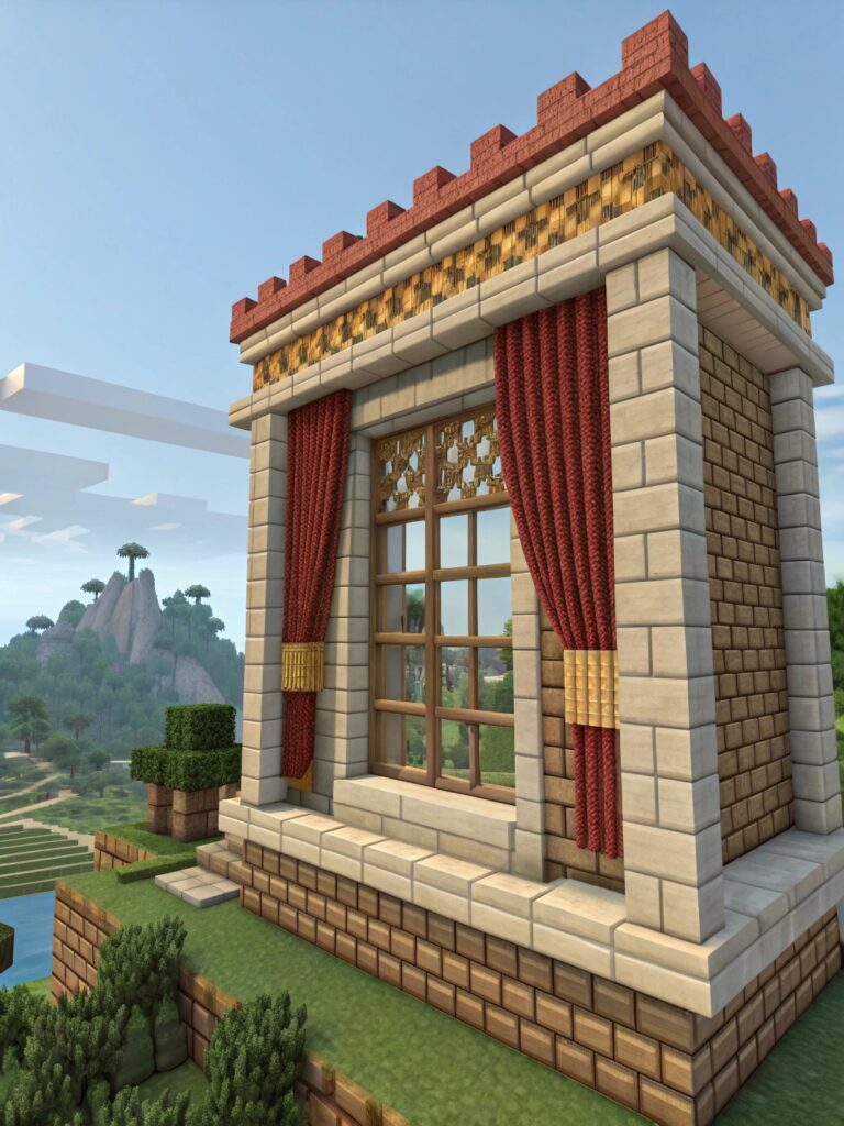Fancy Curtain Window Style
