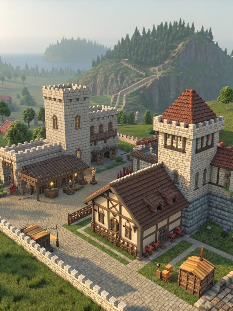 Minecraft Build Ideas :
Historic Village Rebuilds