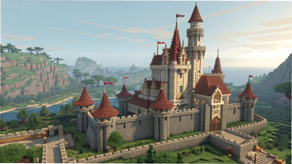 Minecraft Castle Builds: Fairy Tale Inspired Castles