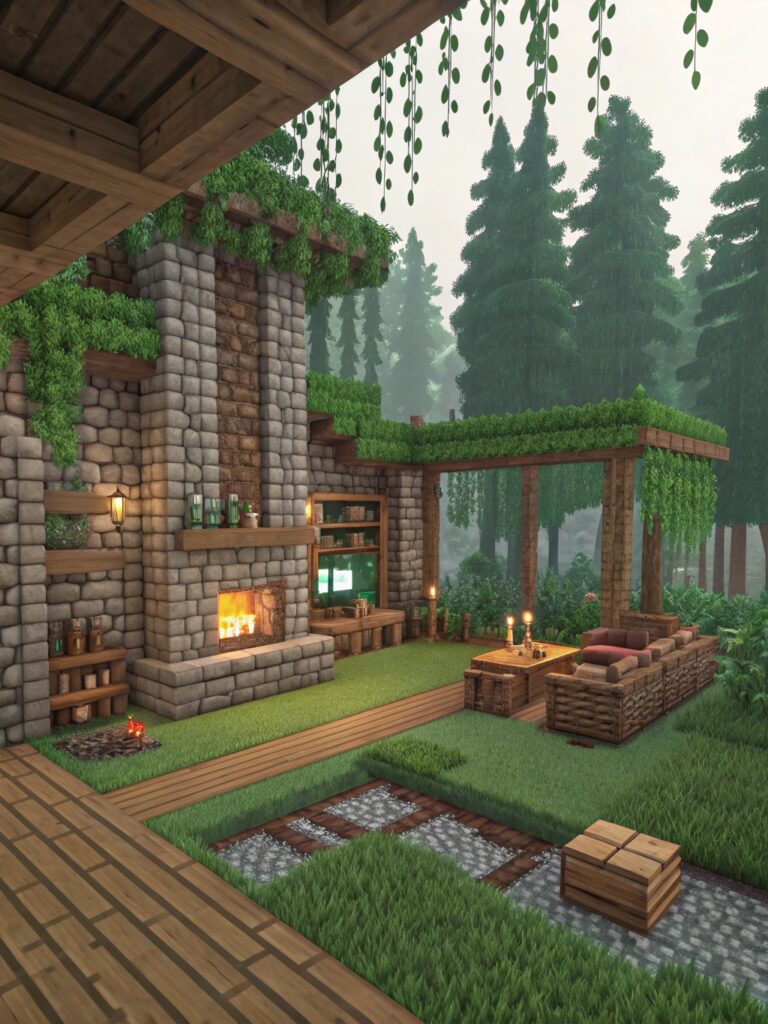 Minecraft Wallpaper Ideas: Biome Inspired Decor
