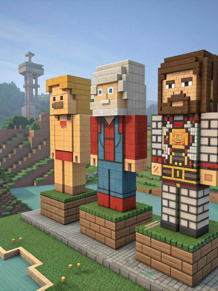 Minecraft Skins: Famous Historical Figures