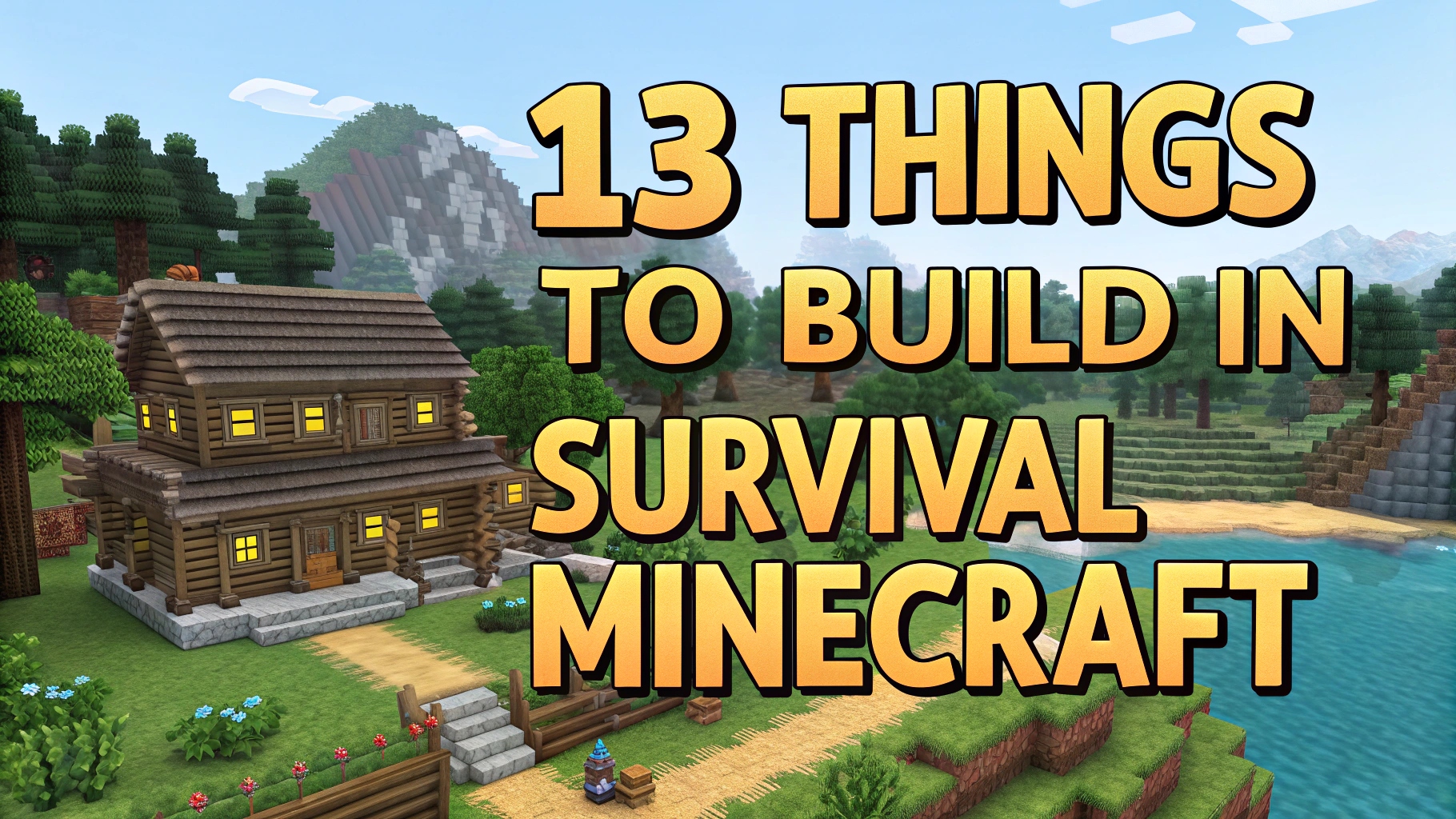 13 Things to Build in Survival Minecraft