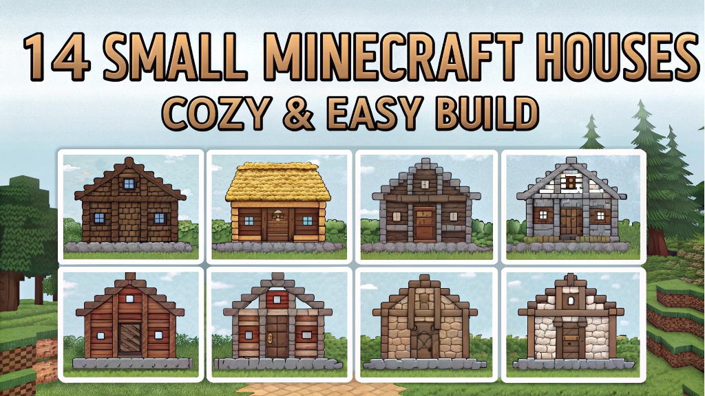 Small Minecraft Houses