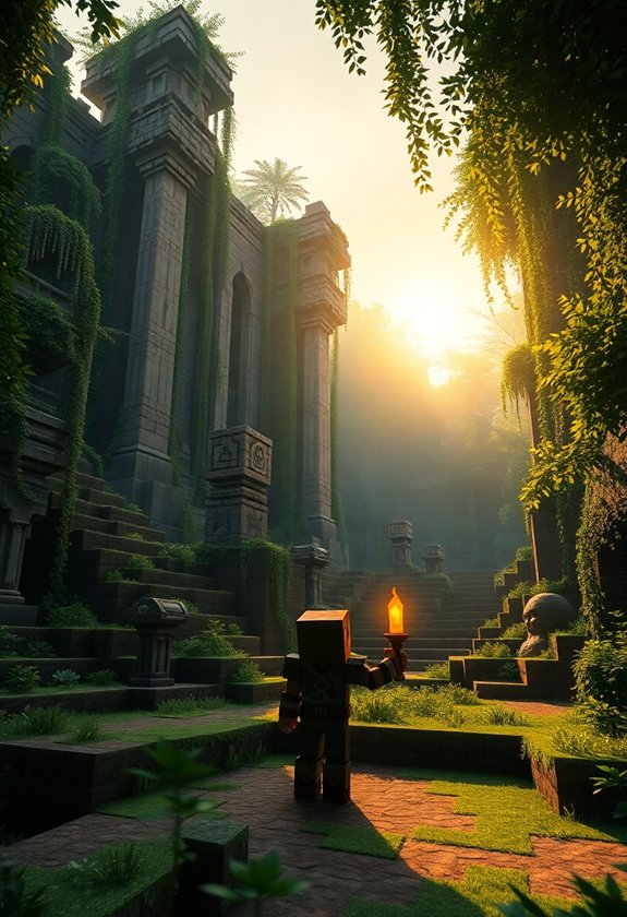 Minecraft Kingdom Builds: Ancient Ruins Build