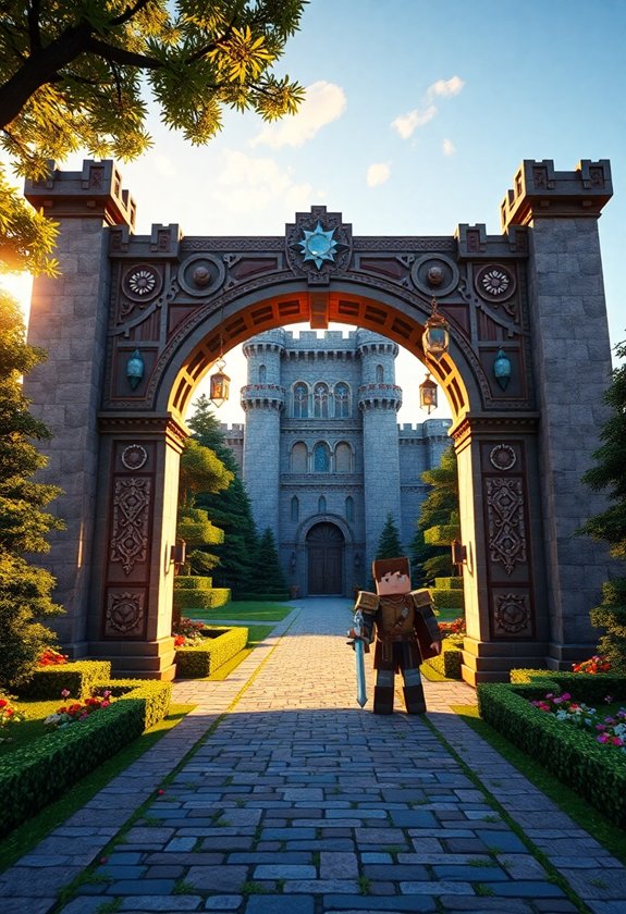 Minecraft Archway Designs: Fancy Arch Designs