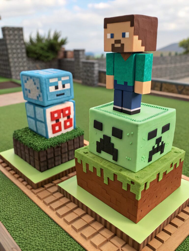 Minecraft Cake Designs: Pixelated Perfection
